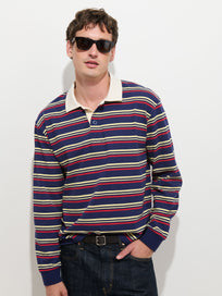 Rugby Striped in Cotton Jersey