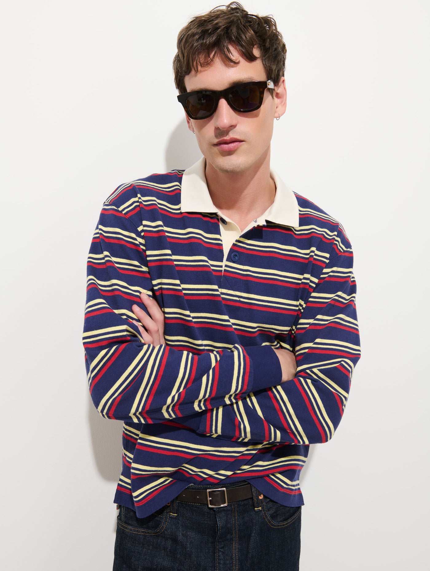 Rugby Striped in Cotton Jersey