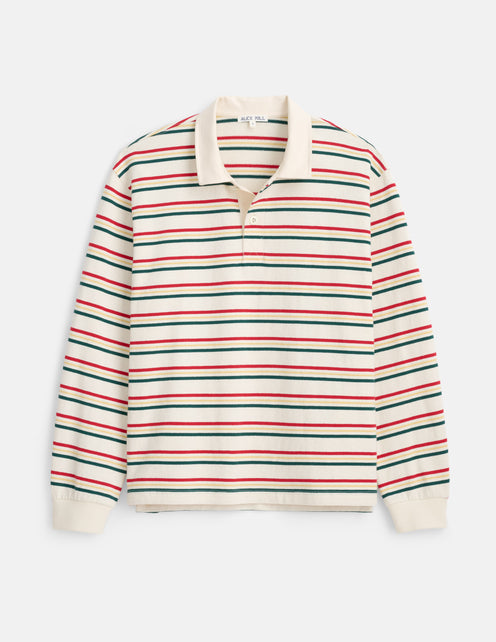 Rugby Striped in Cotton Jersey