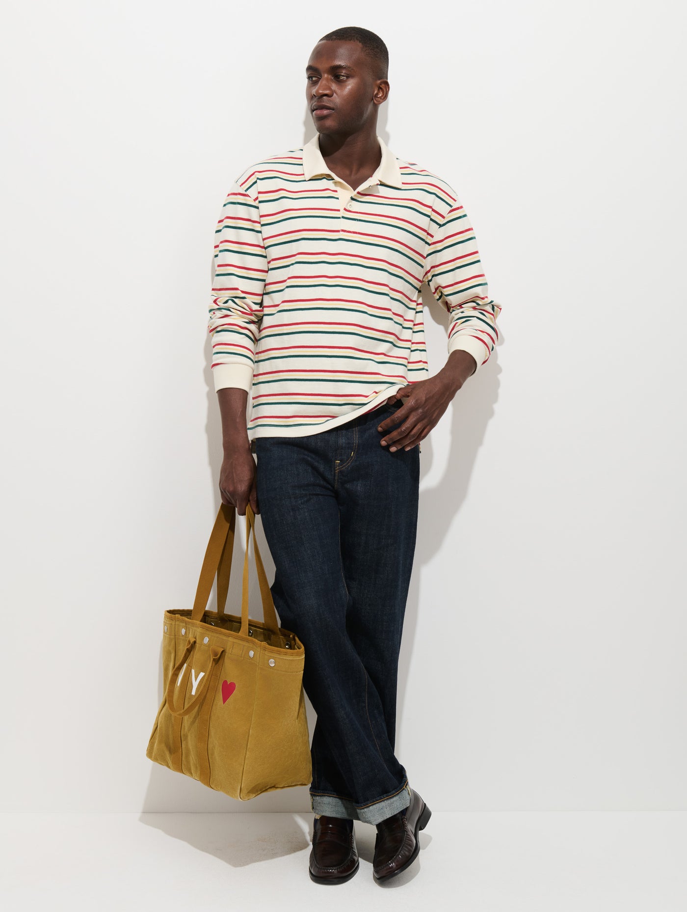 Rugby Striped in Cotton Jersey