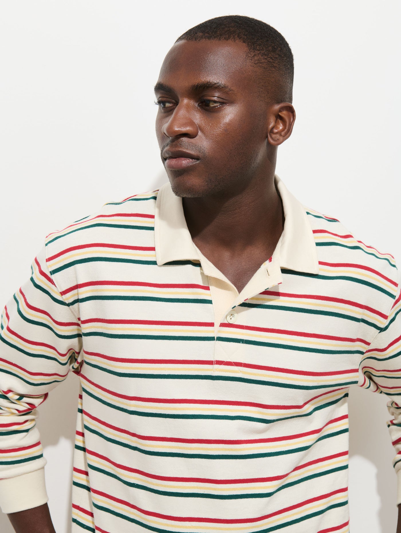 Rugby Striped in Cotton Jersey