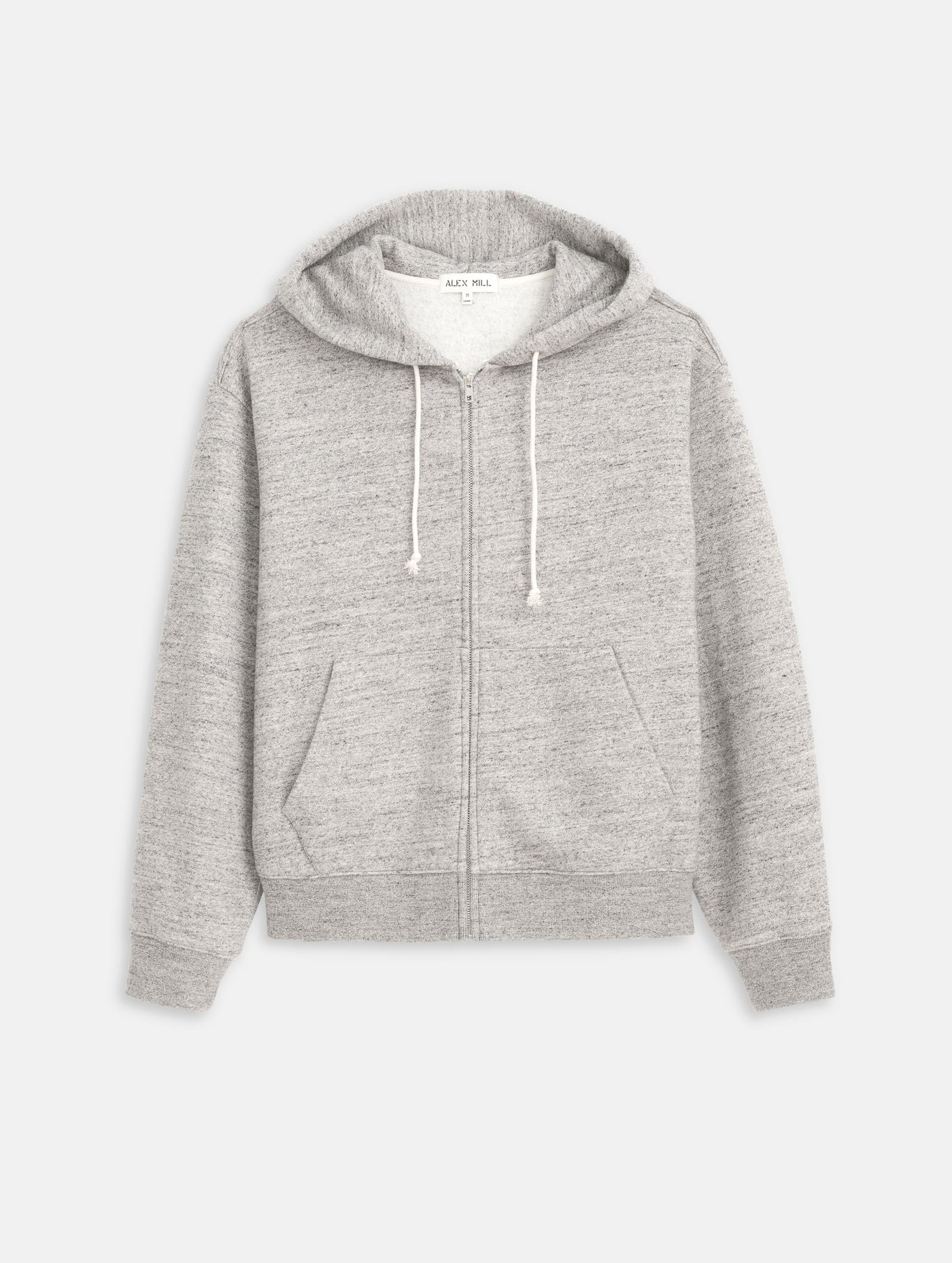 12th Street Zip Hoodie In Heather Fleece
