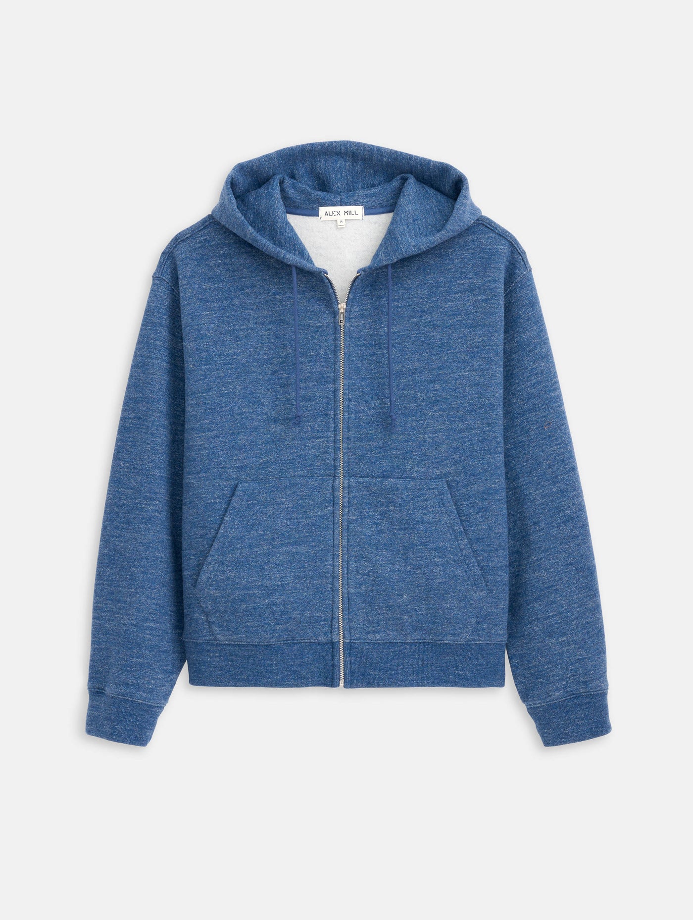 12th Street Zip Hoodie In Heather Fleece