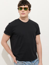 Crosby Tee In Heavy Slub Cotton