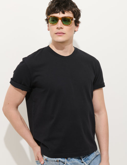 Crosby Tee In Heavy Slub Cotton