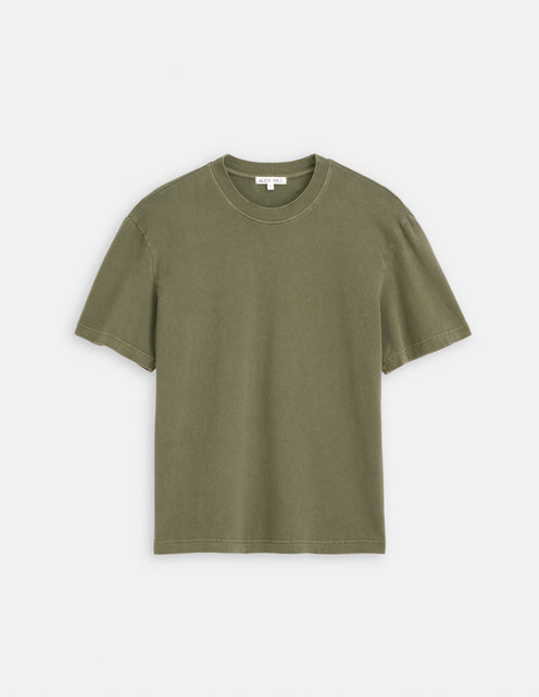 Crosby Tee In Heavy Slub Cotton