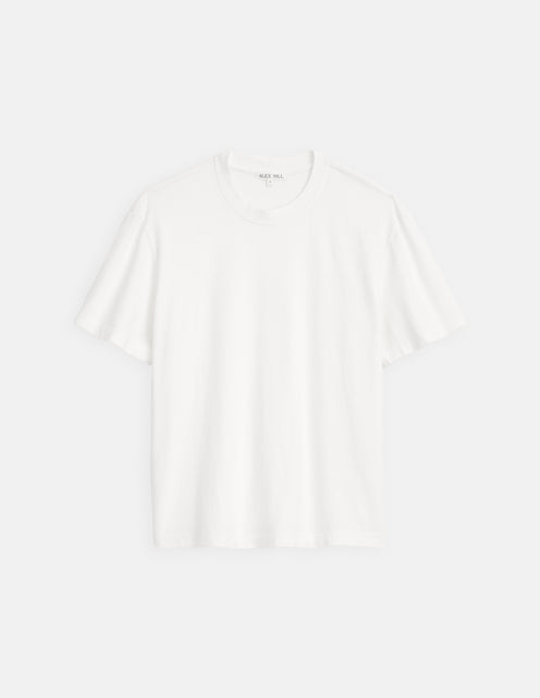 Crosby Tee In Heavy Slub Cotton