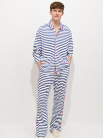 The Striped Waffle Pant