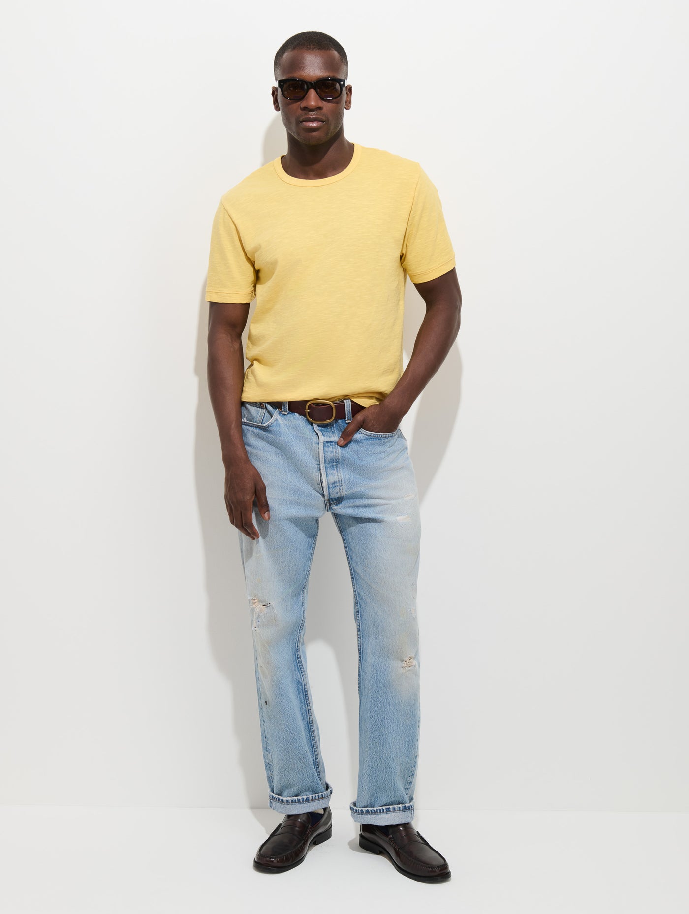 The Standard T-Shirt In Slub Cotton