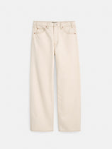 Am Relaxed Straight 5 Pocket Jean In Natural
