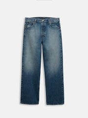 Am Relaxed Straight 5 Pocket Jean In Antique Indigo