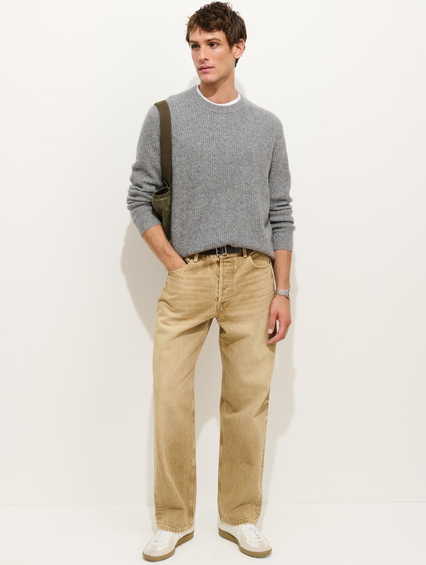 AM Relaxed Straight 5 Pocket Jean