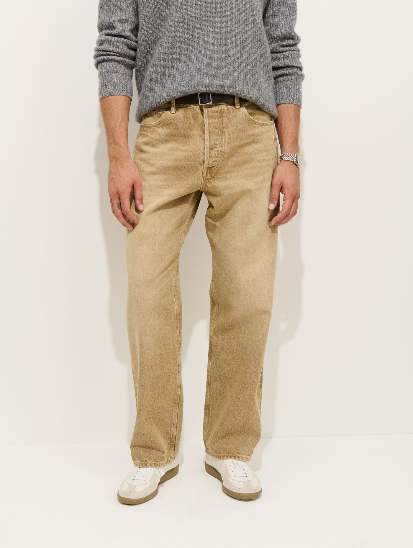 AM Relaxed Straight 5 Pocket Jean