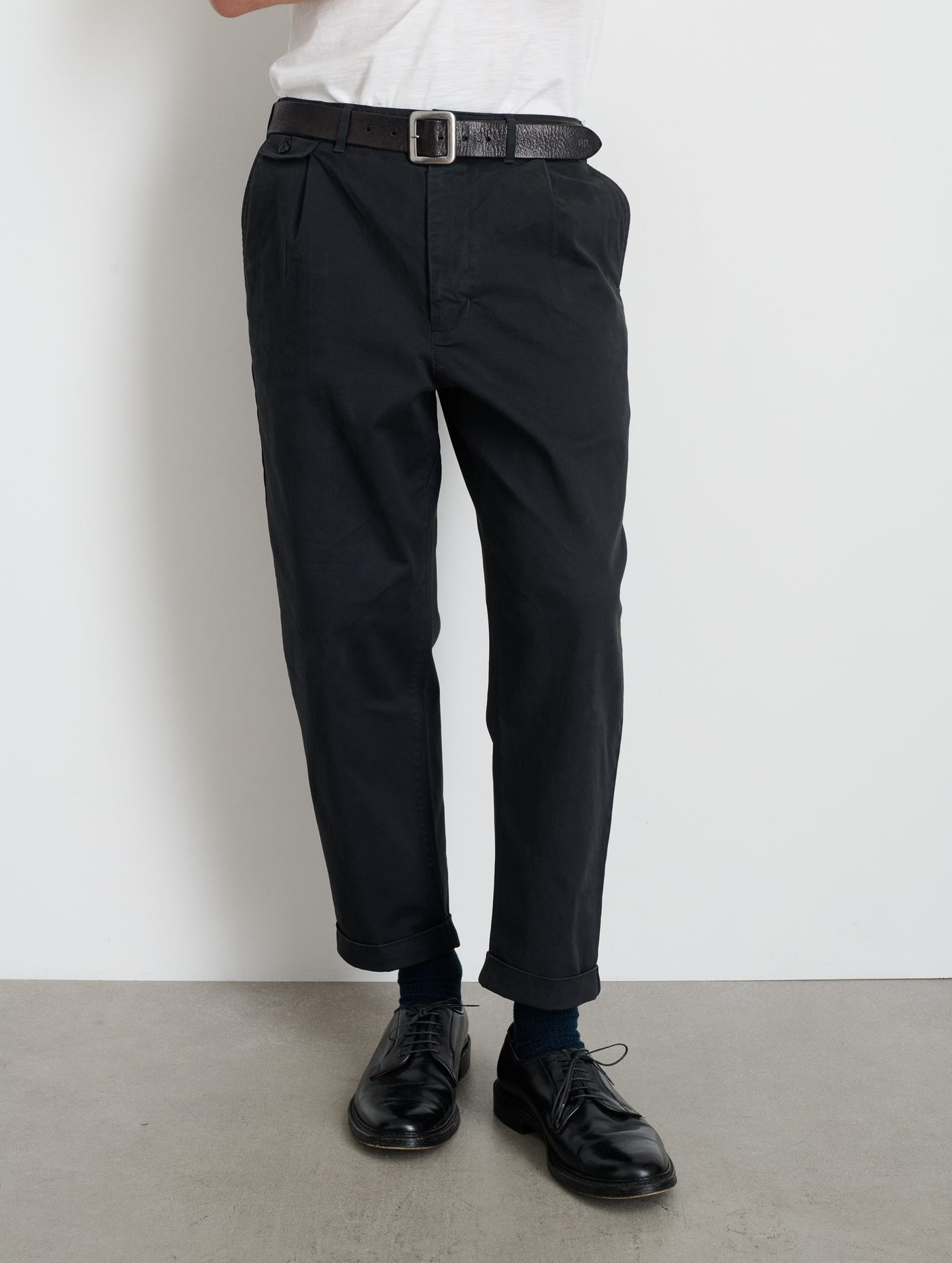 Standard Pleated Pant in Chino