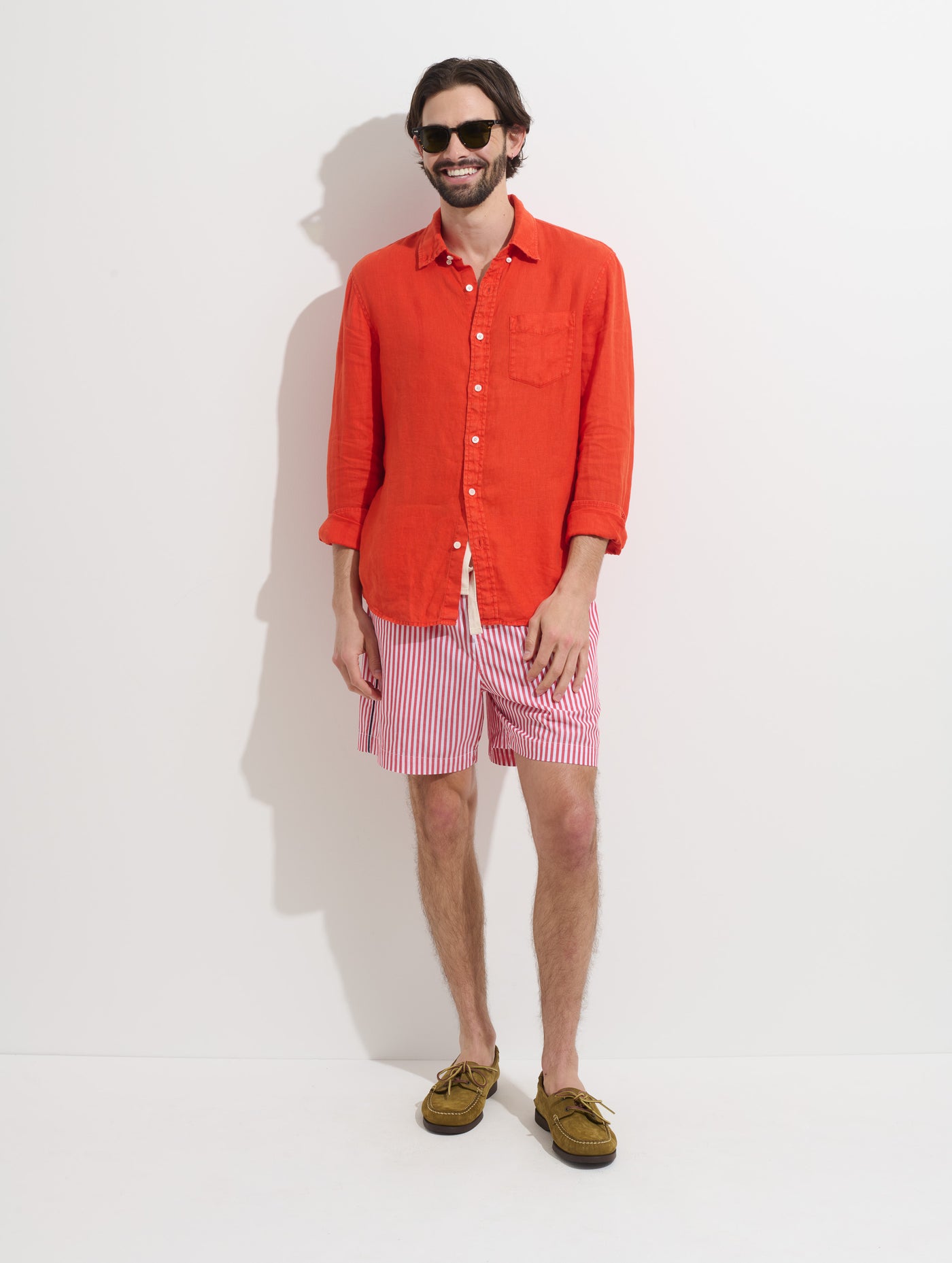 P'Jimmies Sleep Short In Stripe