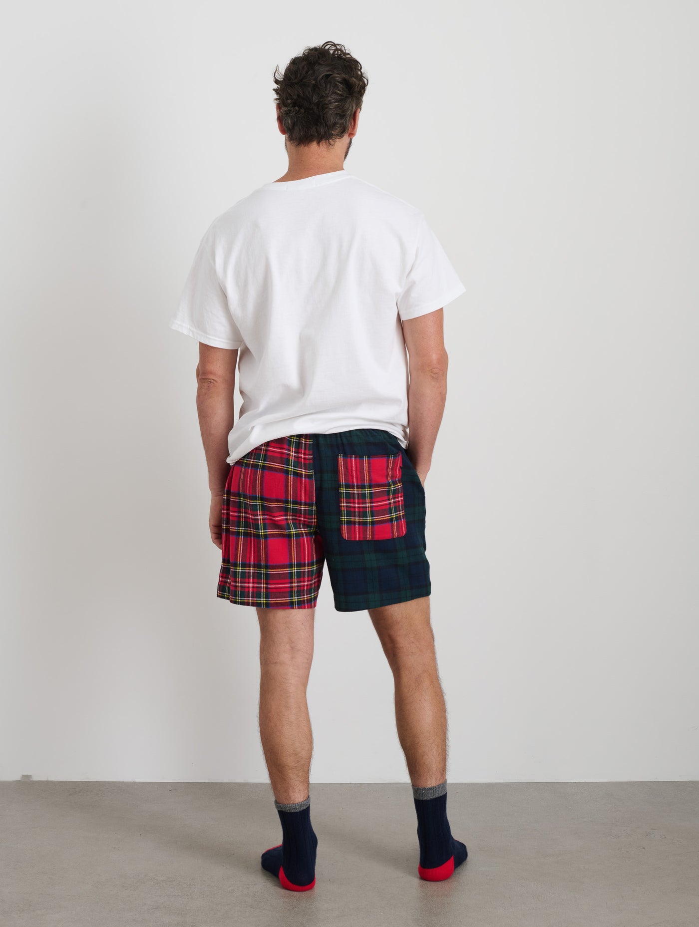 P'Jimmies Sleep Short in Flannel