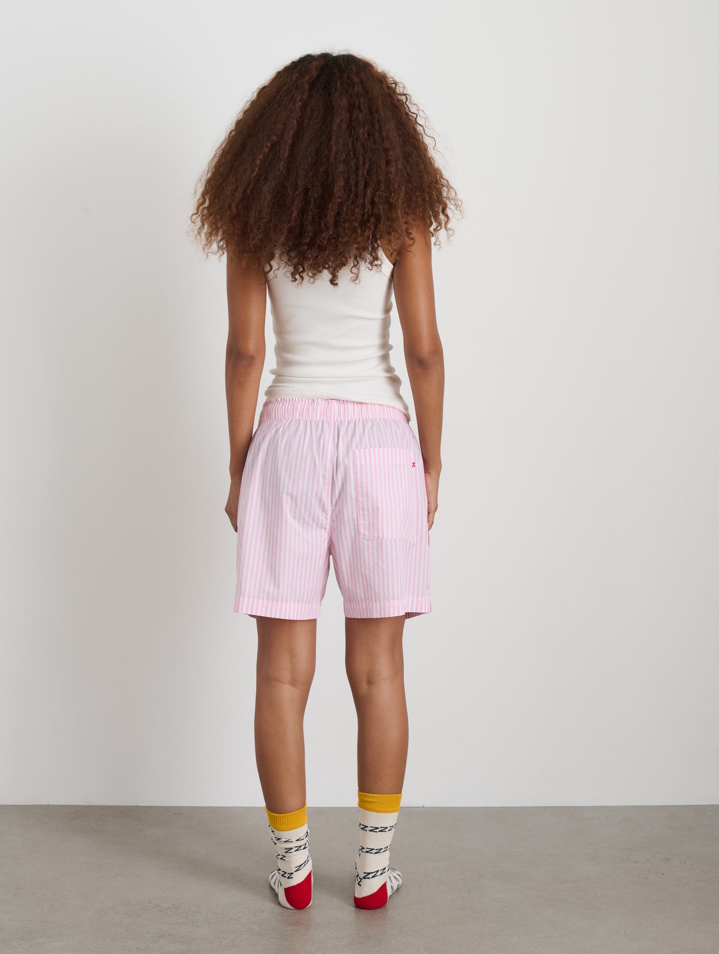 P'Jimmies Sleep Short in Stripe