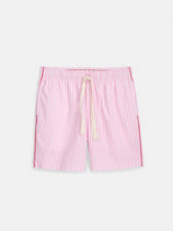 P'Jimmies Sleep Short In Stripe 