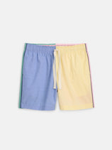 P'Jimmies Sleep Short in Colorblock