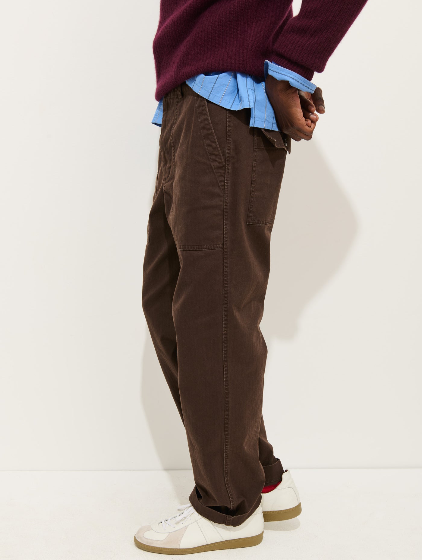 Field Pant In Herringbone