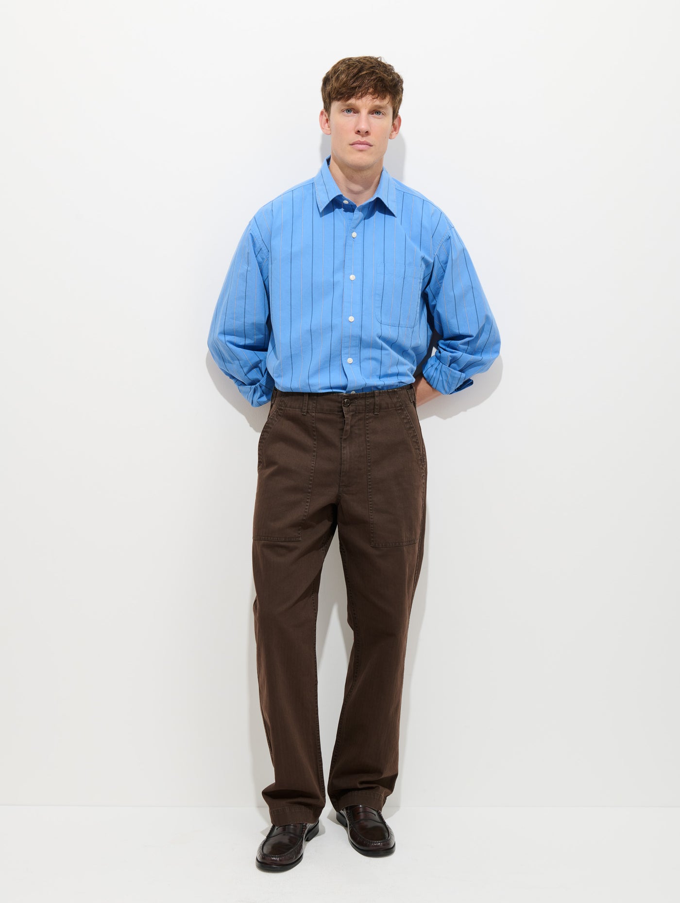 Field Pant In Herringbone
