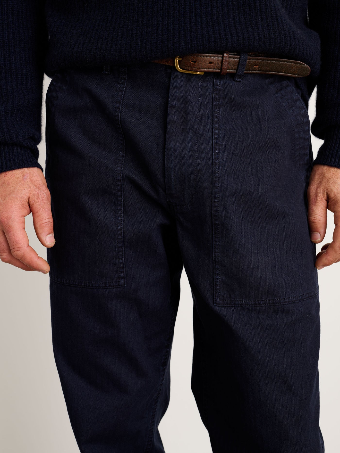 Field Pant In Herringbone