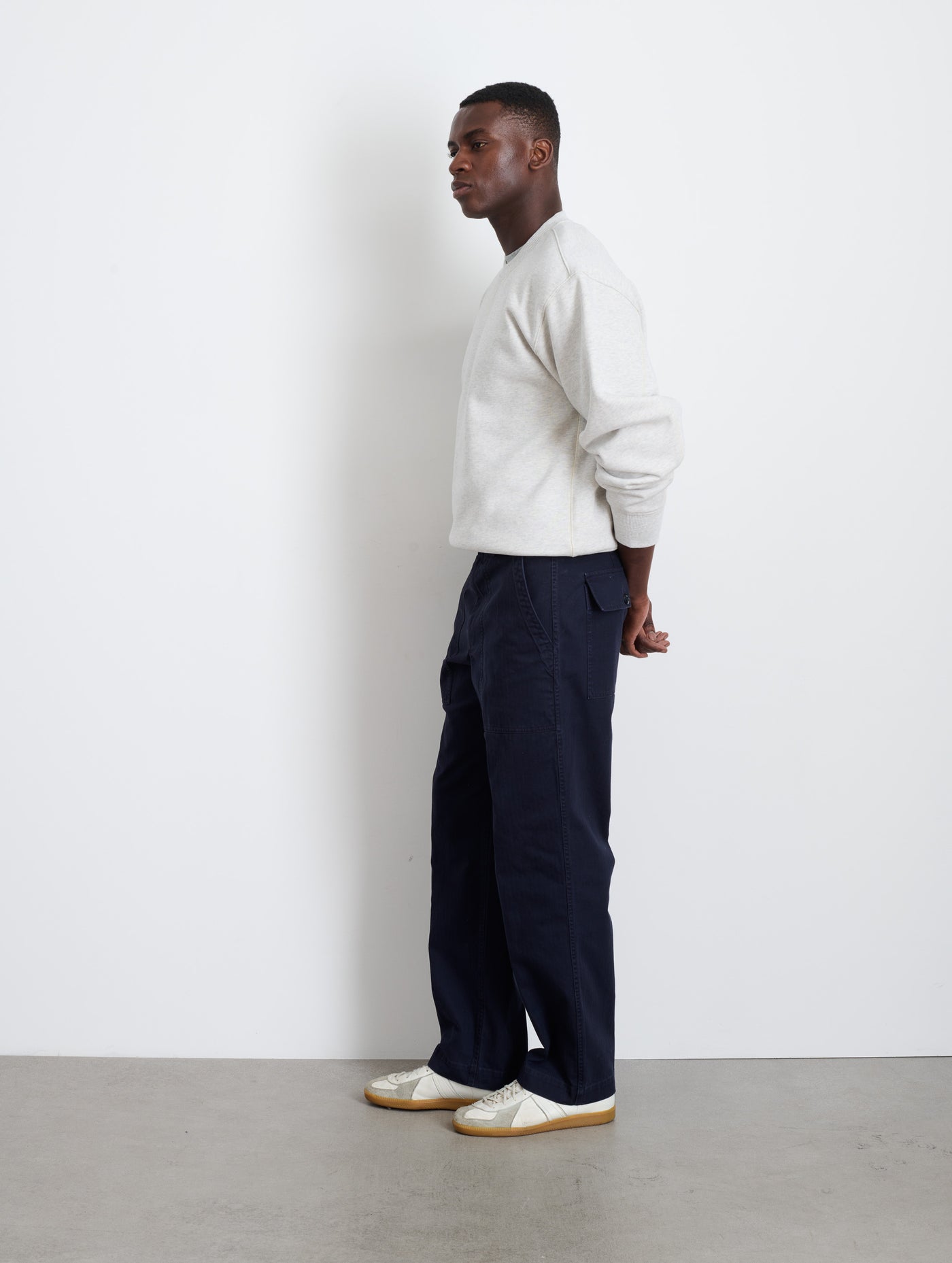 Field Pant In Herringbone