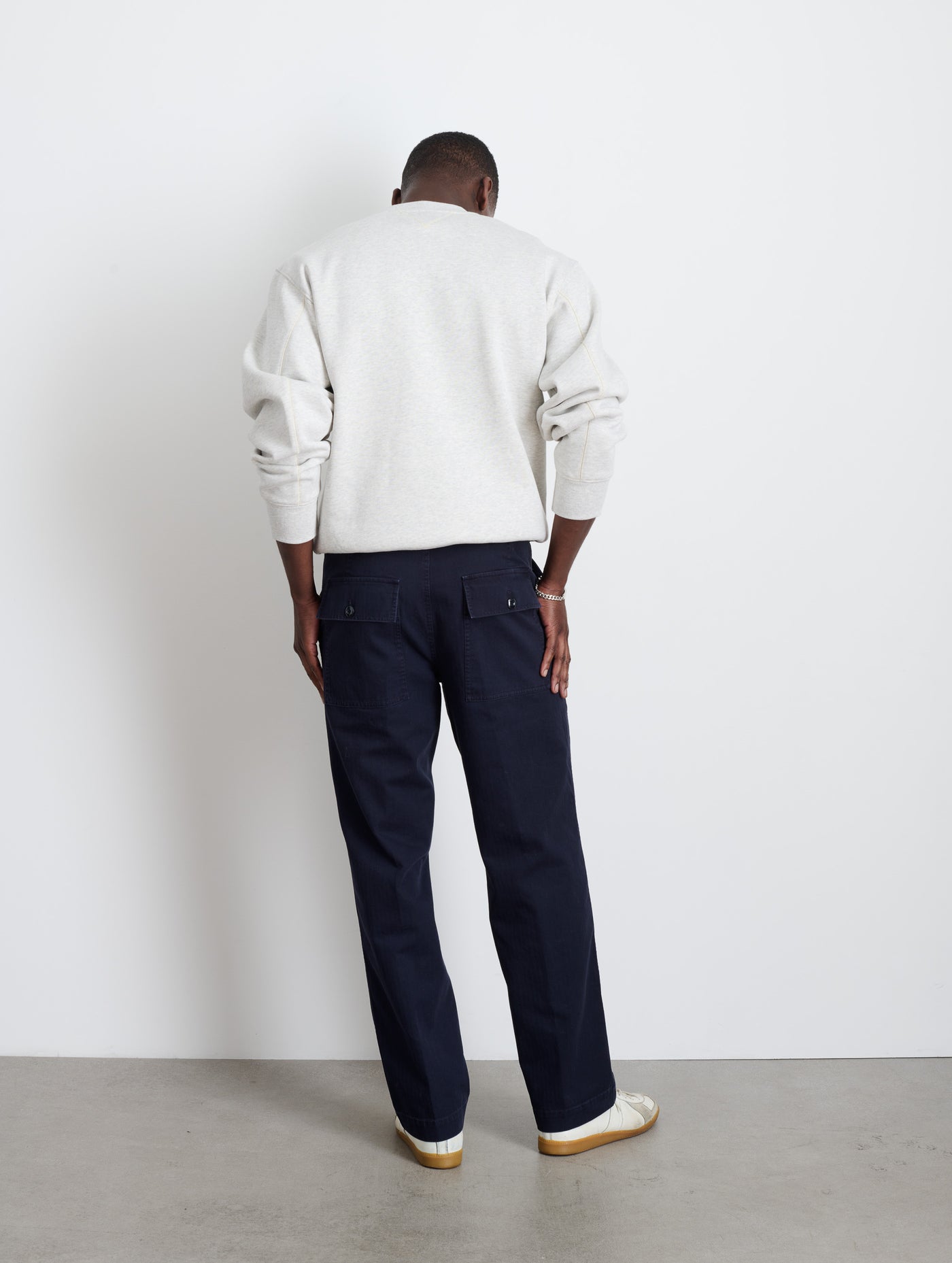 Field Pant In Herringbone