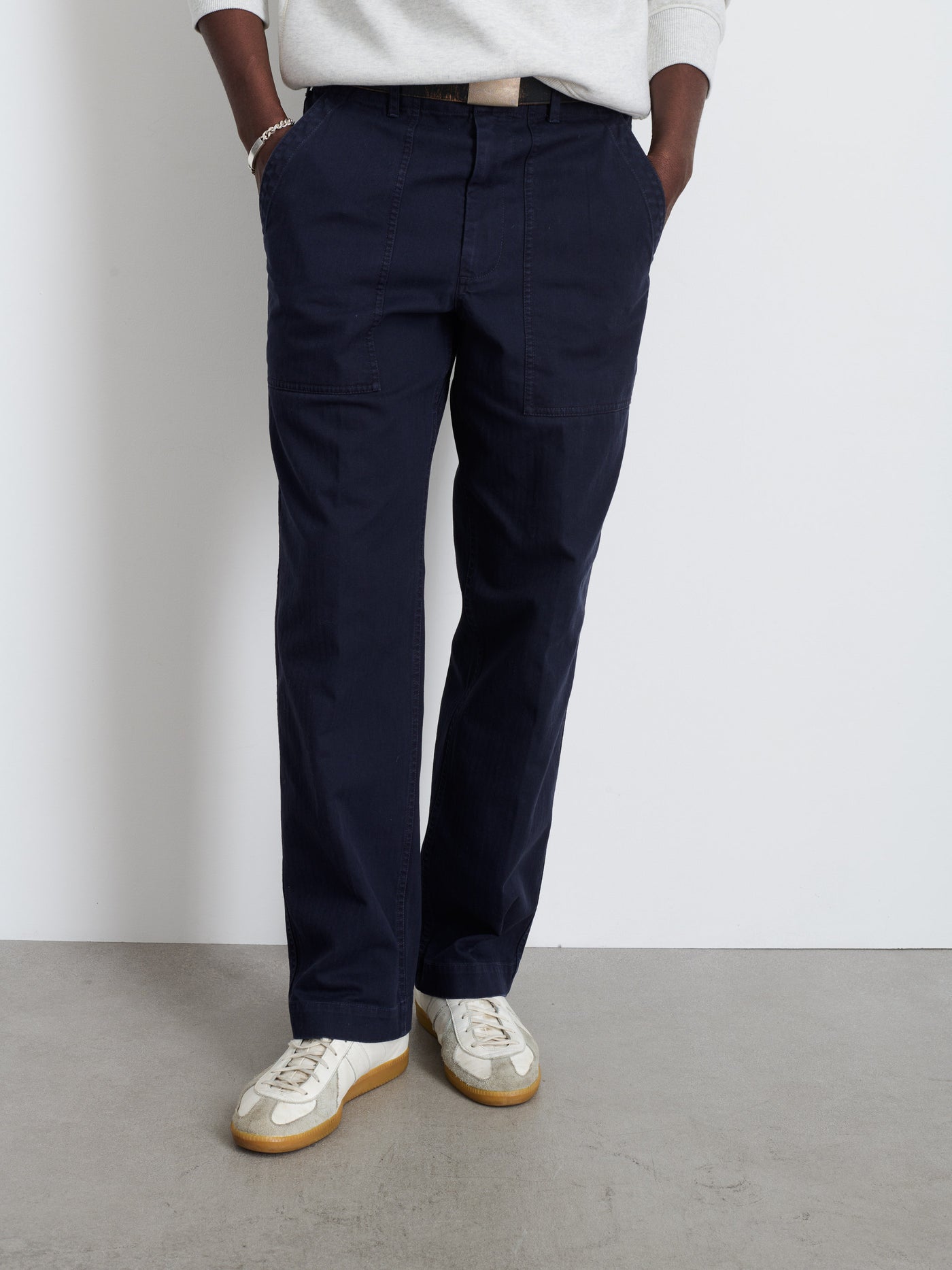 Field Pant In Herringbone