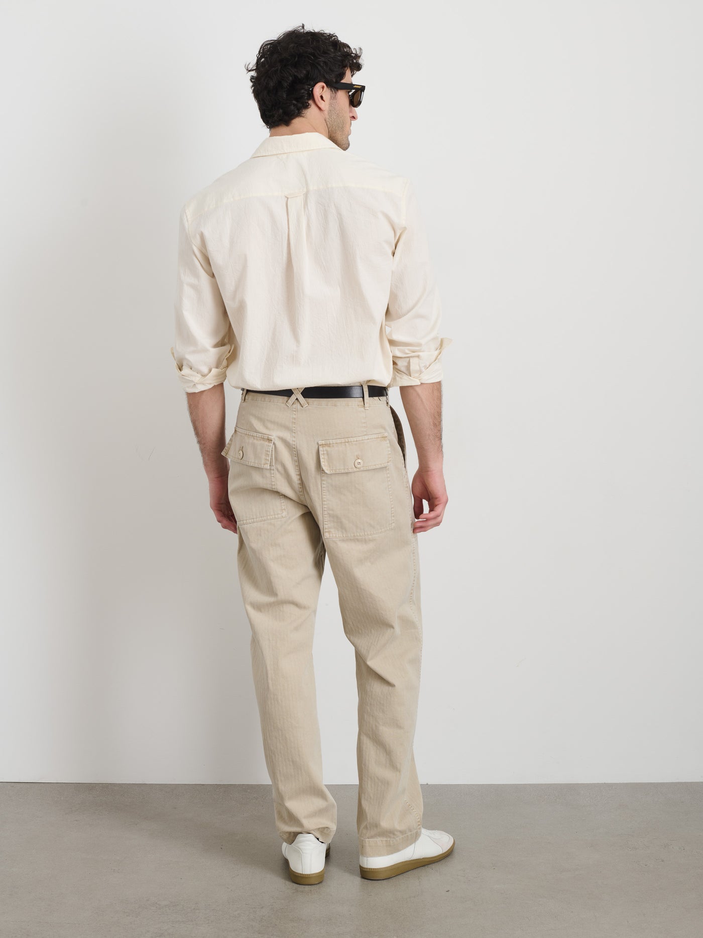 Field Pant In Herringbone
