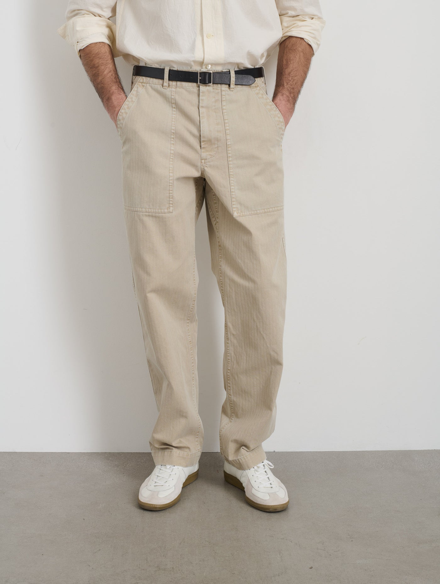 Field Pant In Herringbone