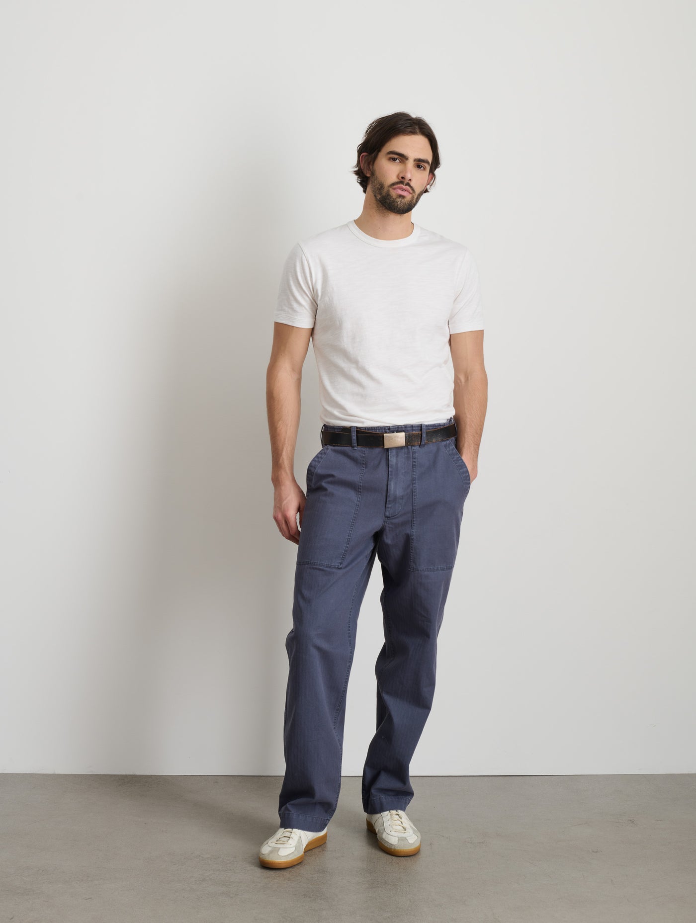 Field Pant In Herringbone