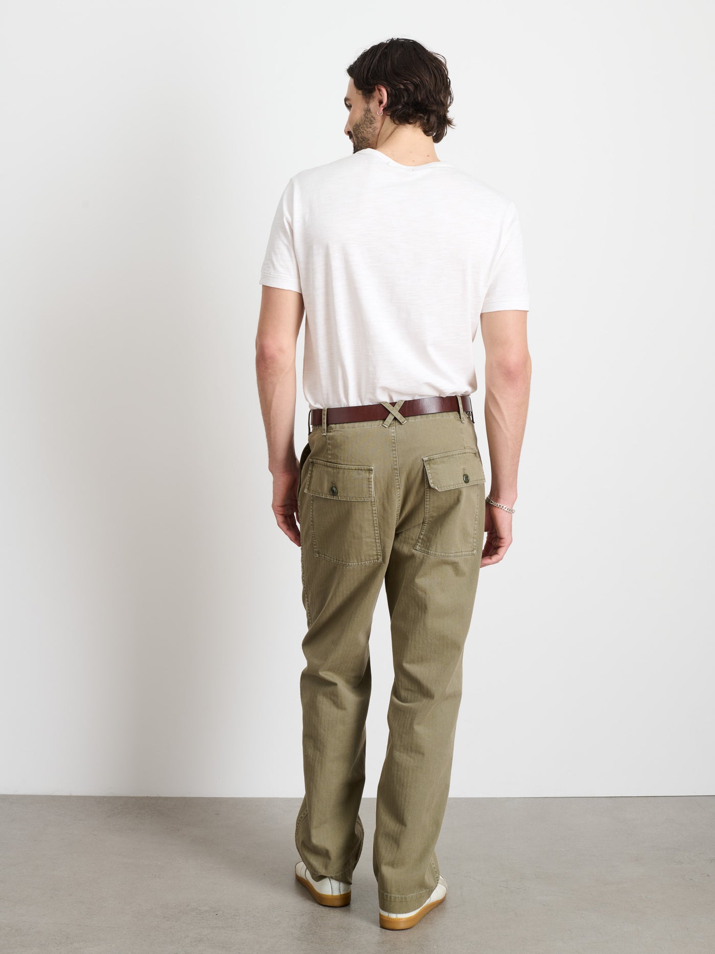 Field Pant In Herringbone