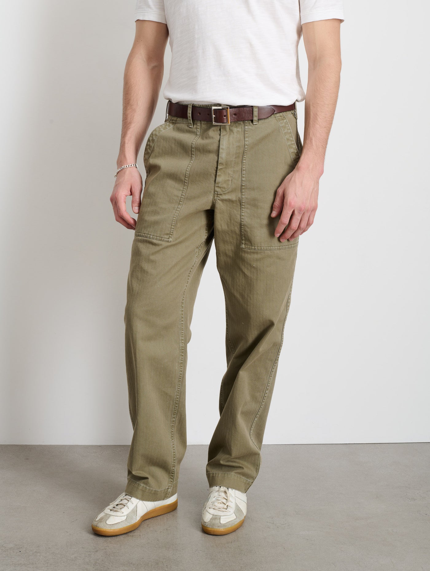 Field Pant In Herringbone