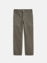 Painter Pant In Recycled Denim In Thyme