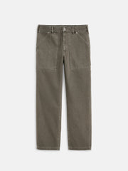 Painter Pant In Recycled Denim In Thyme