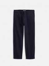 Straight Leg Pant In Vintage Wash Chino In Dark Navy