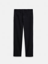 Straight Leg Pant In Vintage Wash Chino In Washed Black