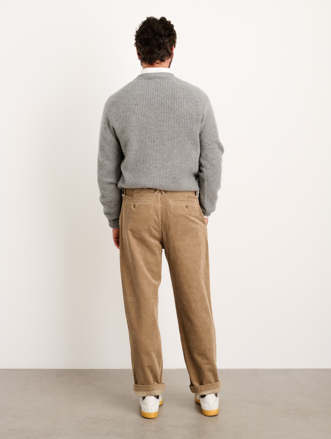 Men's Bard Slim-Fit Corduroy Trousers neutrals | Jacob Cohën™ AD