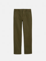 Max Trouser In Chino Long Inseam In Military Olive