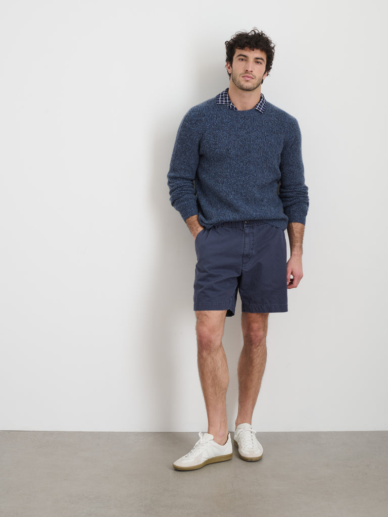 Pull On Short In Cotton Herringbone from Alex Mill - $125