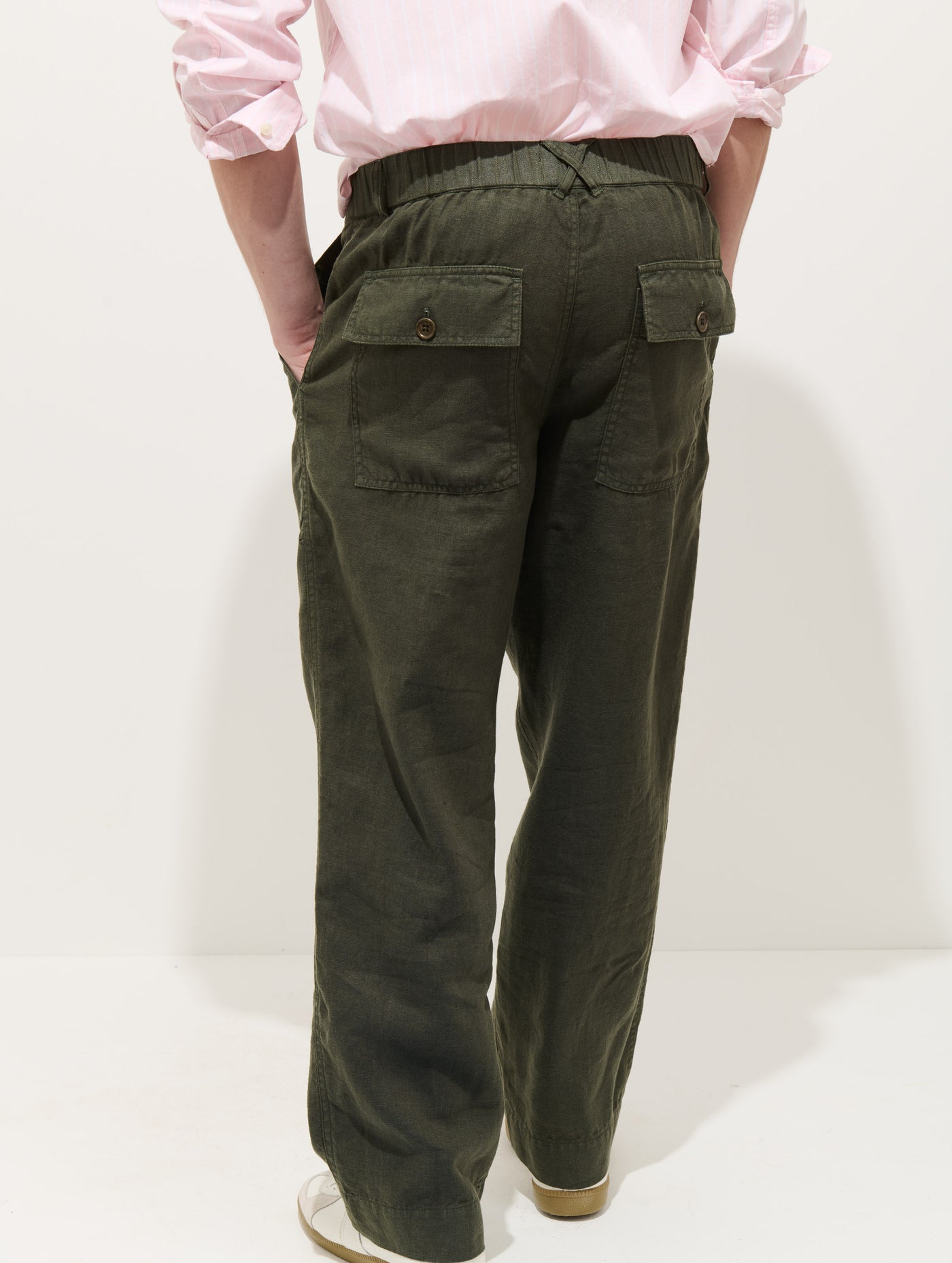 Pull On Field Pant In Linen