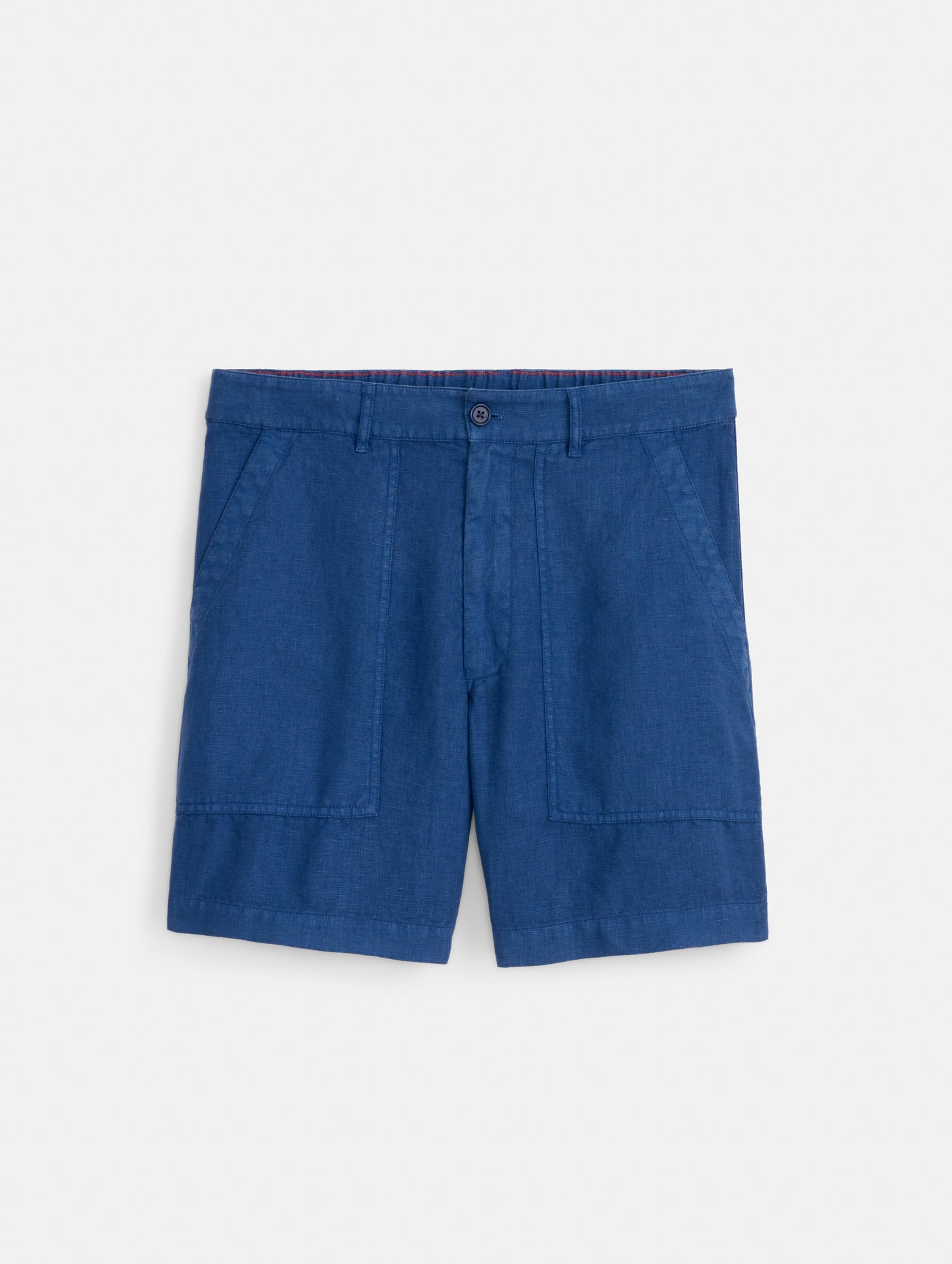 Garment Dyed Pull On Field Short In Linen