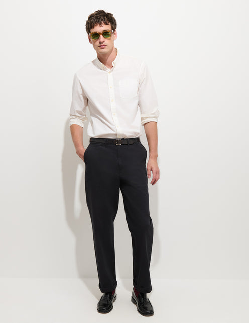 Flat Front Chino in Vintage Wash