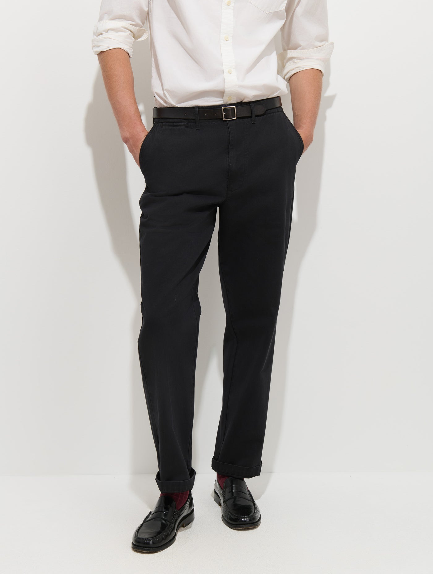 Straight Leg Pant in Vintage Washed Chino
