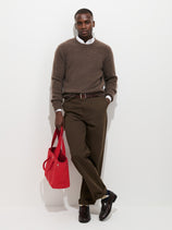 Flat Front Chino in Vintage Washed