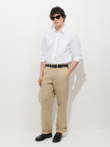 Flat Front Chino in Vintage Washed