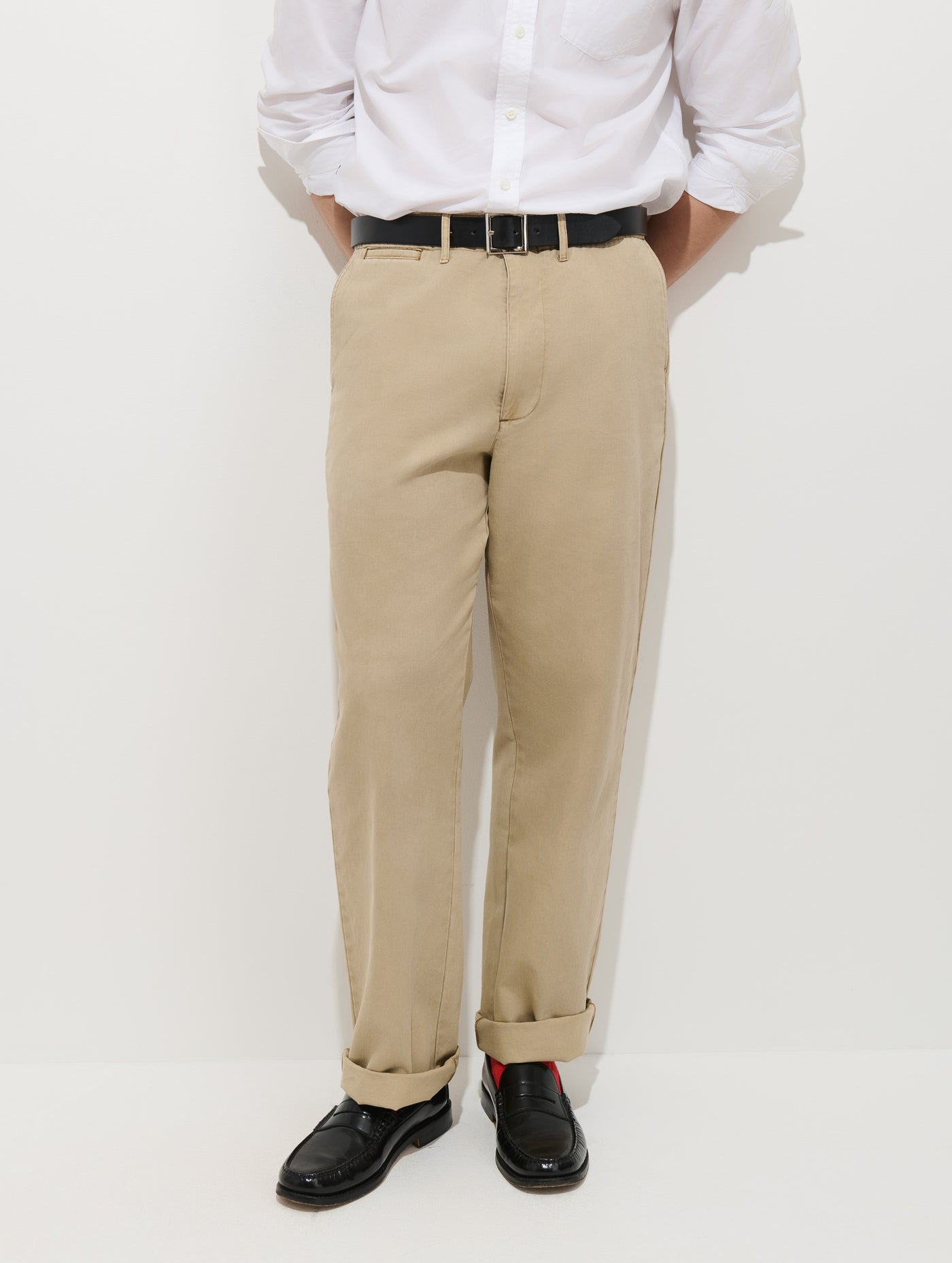 Straight Leg Pant in Vintage Washed Chino