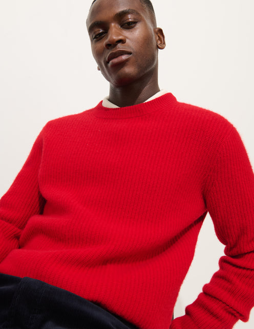 Jordan Sweater In Washed Cashmere