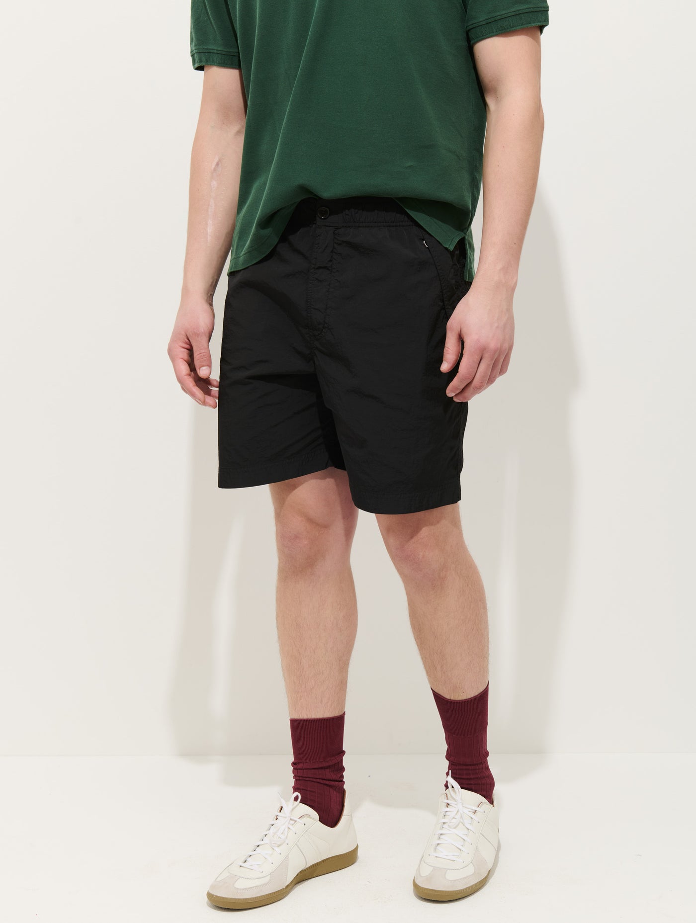 Garment Dyed Camino Short In Nylon